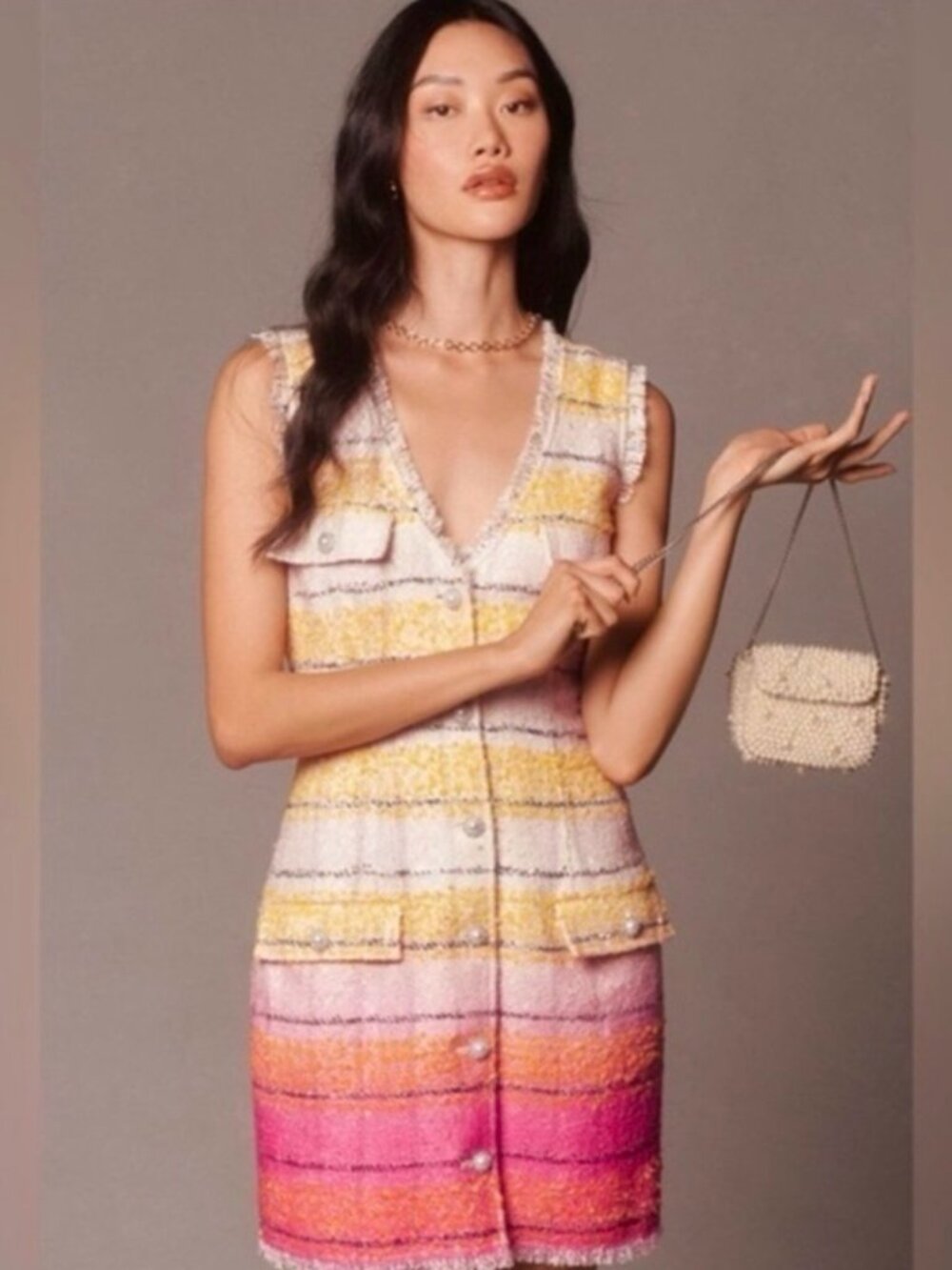 Maeve Anthropologie Tweed Dress